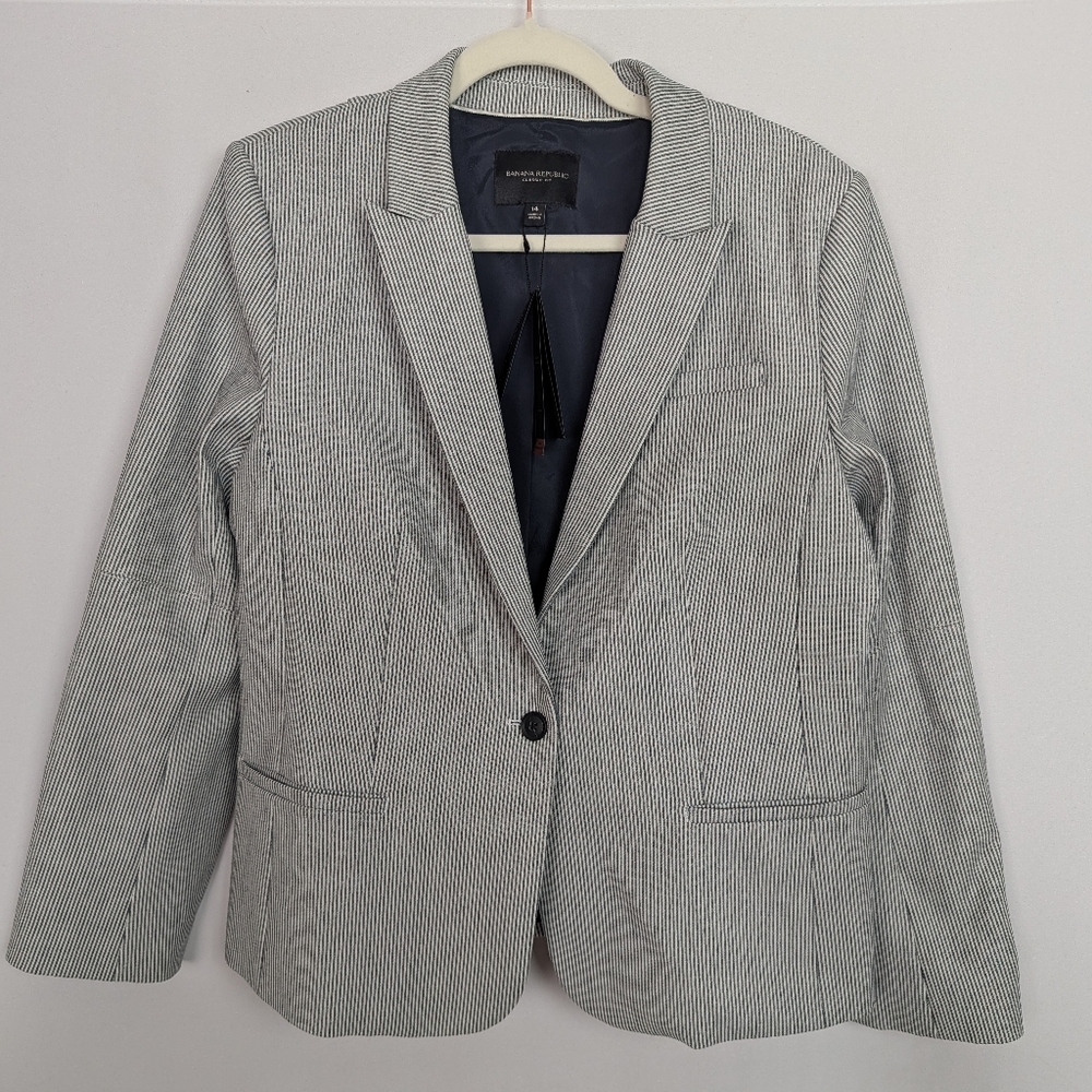 Banana Republic Pinstripe Blazer